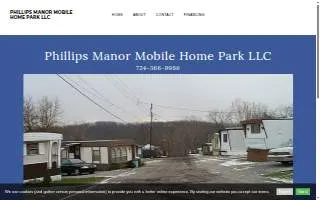 Phillips Manor Mobile Home Park website