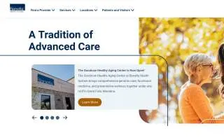 Benefis Health System Inc website