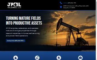 J P Oil Co Inc website