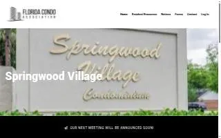 Springwood Village Llc website