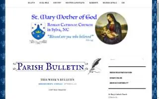 Mary website