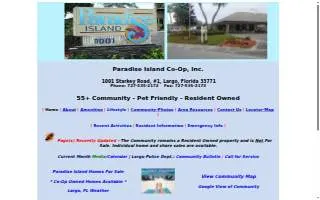 Paradise Island Co-Op Inc website