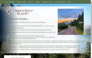 Timber Wolf Resort Llc website