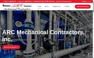 Arc Mechanical Contr Inc website