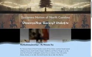 Nation Tuscarora website