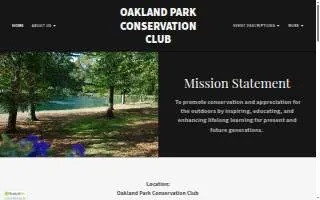 Oakland Park Conservation Club Inc Trus website