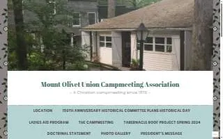 Mt Olivet Camp Meeting Assoc website