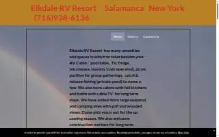 Elkdale Rv Resort Inc website