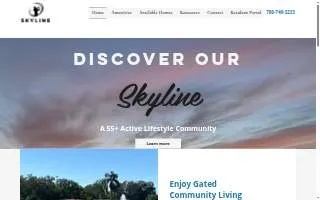 Skyline Ranch Country Club L L C website