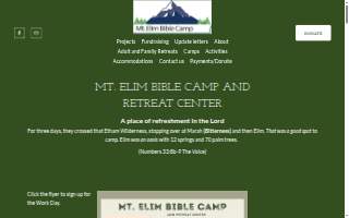 Mt Elim Bible Camp