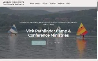 Vick & Pathfinder Camp & Conference Ministries website