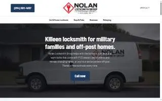 Nolan Locksmith Group website