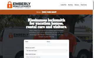 Emberly Mobile Locksmith website