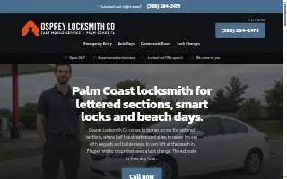 Osprey Locksmith Co website