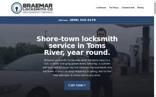 Braemar Locksmith Co website
