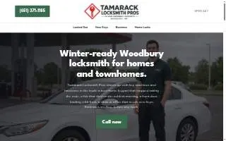 Tamarack Locksmith Pros website