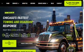 Immediate Response Towing Chicago website