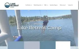 Lake R Camp website