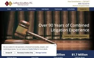 Lofton & Lofton, P.C. website