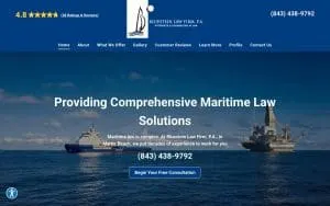 Bluestein Law Firm website