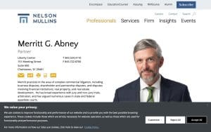 Nelson Mullins Riley & Scarborough: Merritt Abney