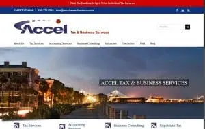Accel Tax & Business Services LLC website