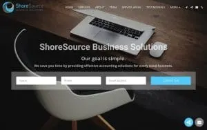 ShoreSource Business Solutions LLC website