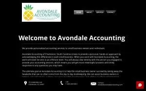Avondale Accounting website