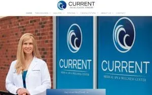 Current Facial Plastic Surgery website