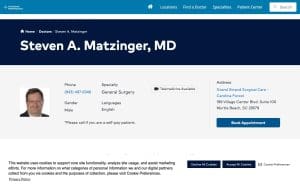 Steven Matzinger, MD