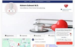 Kishore Subnani, Md