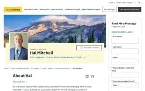 Edward Jones - Financial Advisor: Hal Mitchell website