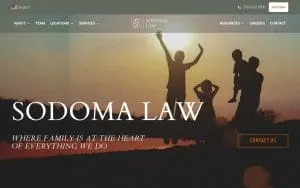 Sodoma Law Greenville website