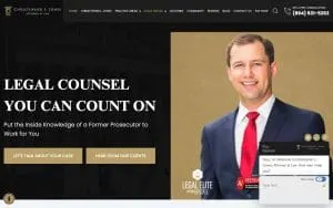 Christopher L. Jones, Attorney at Law of Greenville website