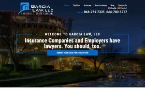 Garcia Law LLC website