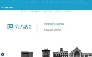 The Paterra Law Firm, LLC website