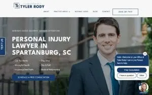 Law Office of Tyler Rody website