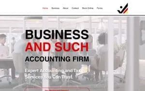 Business and Such Accounting website
