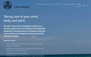Complete Life Coaching website