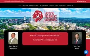 Access Business Advisors website