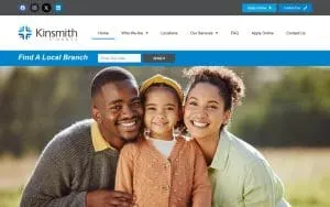 Kinsmith Finance of Greenville website