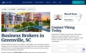 Viking Mergers & Acquisitions of Greenville website