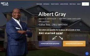 Al Gray Loan Advisor website