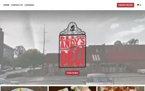 Andy's Deli website