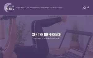 Rock Hill Pilates website