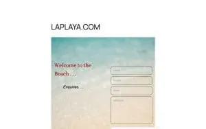 La Playa website
