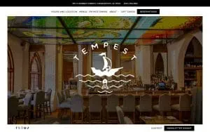 Tempest Charleston website