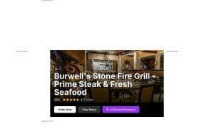 Burwell's Stone Fire Grill - Prime Steak & Fresh Seafood