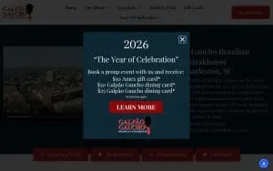 Galpão Gaucho Brazilian Steakhouse website