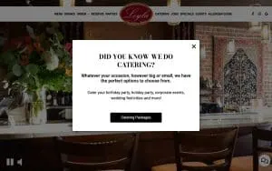 Leyla Fine Lebanese Cuisine website